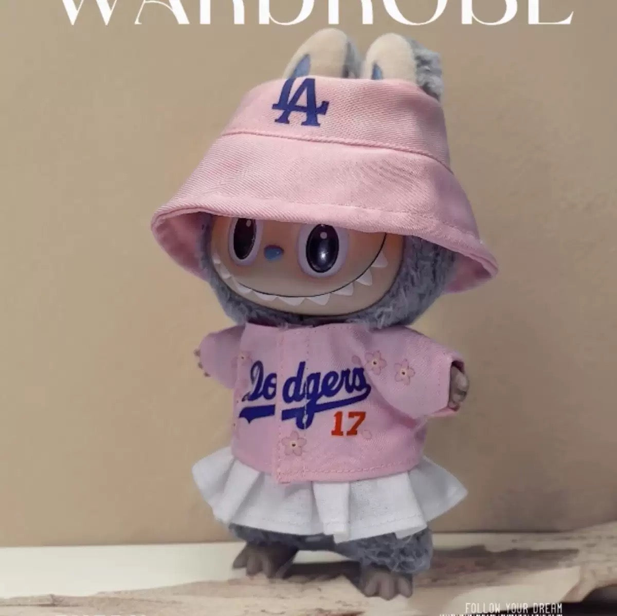 For 17cm Labubu Clothes Fashion Designer Outfits