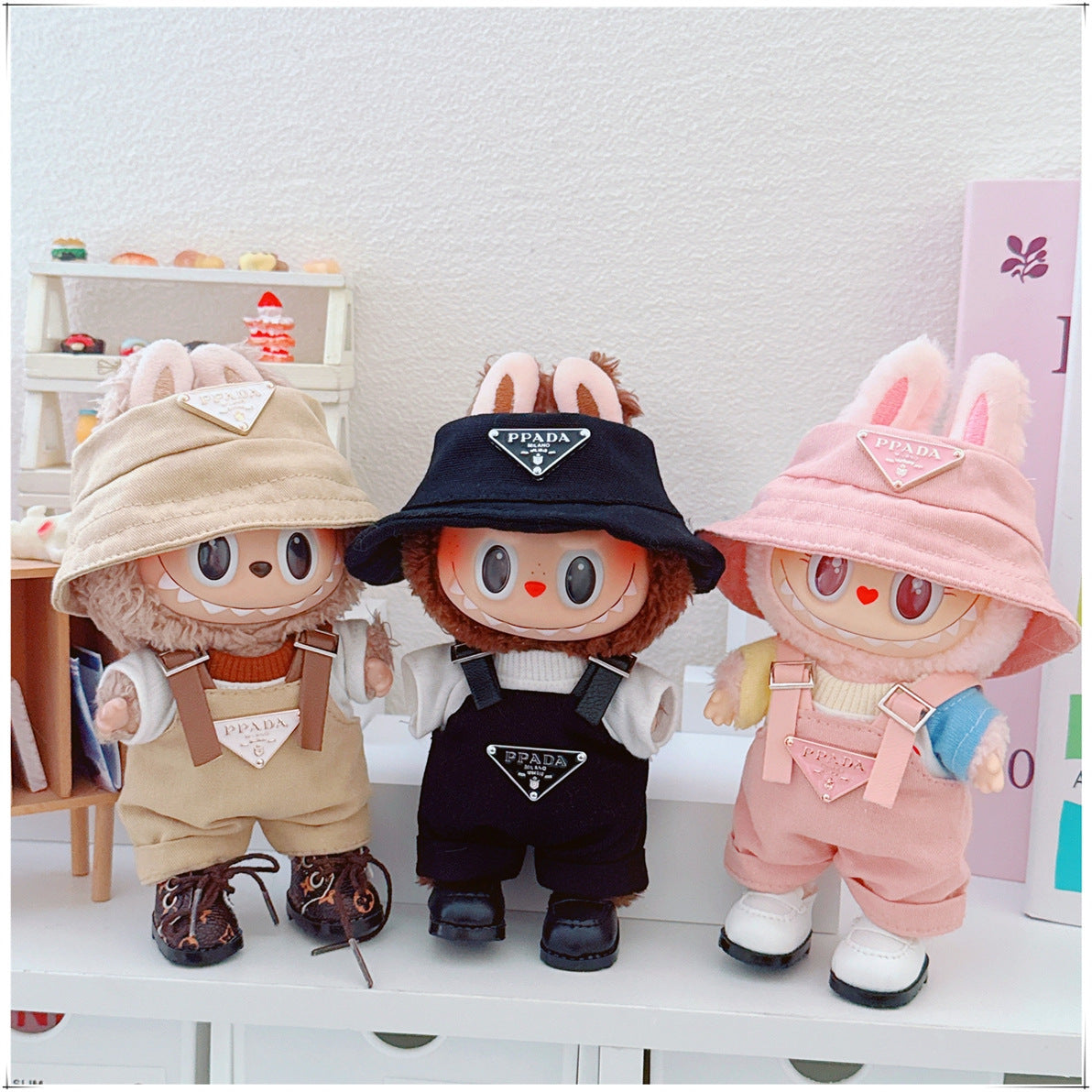 For 17cm Labubu Clothes Fashion Designer Outfits