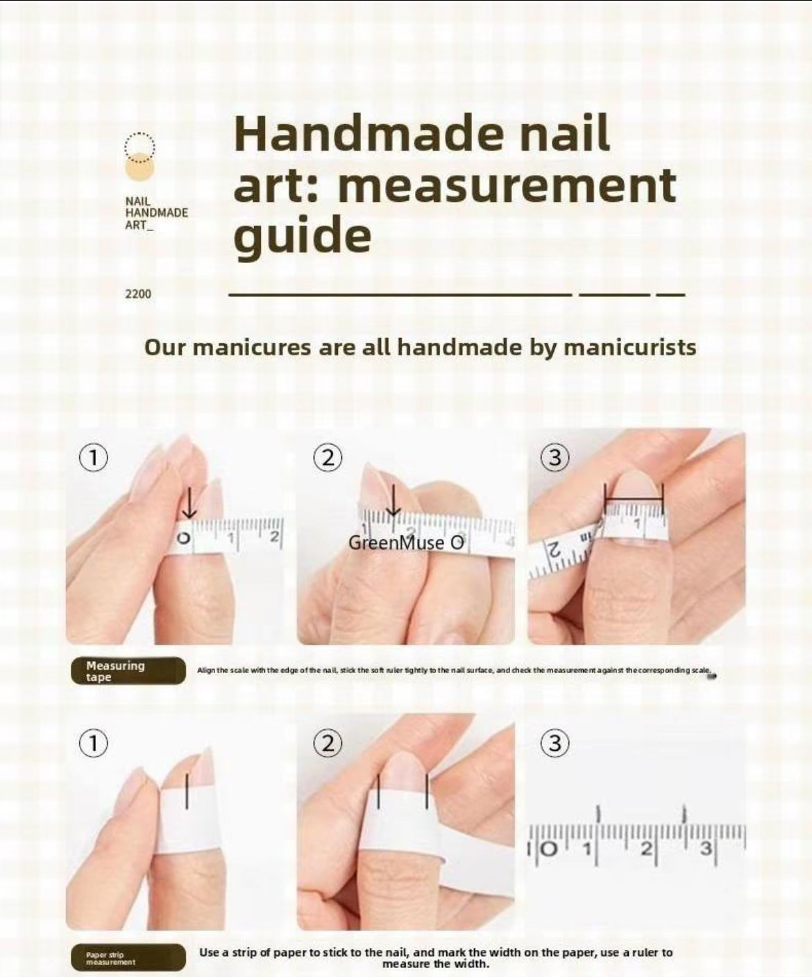 Living Link-Handmade Press on Nails