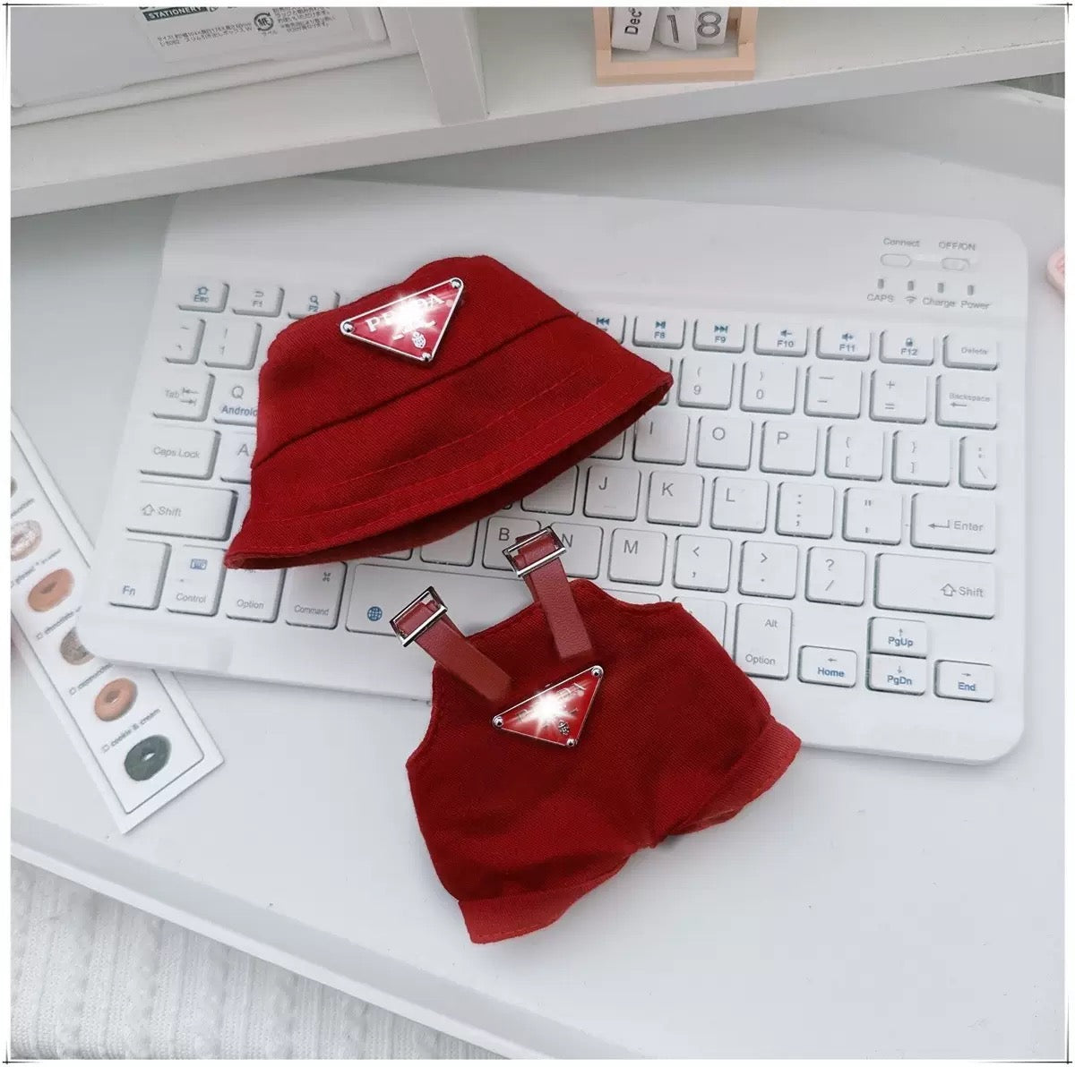 For 17cm Labubu Clothes Fashion Designer Outfits