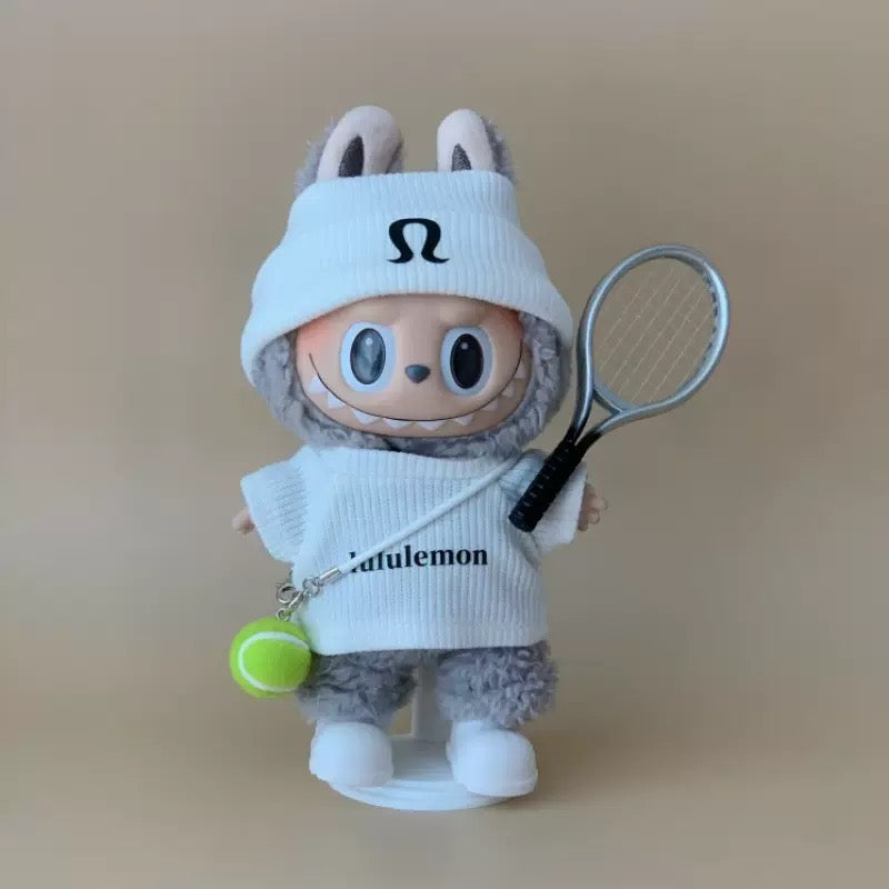 For 17cm Labubu Clothes Fashion Designer Outfits