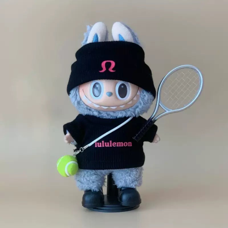 For 17cm Labubu Clothes Fashion Designer Outfits