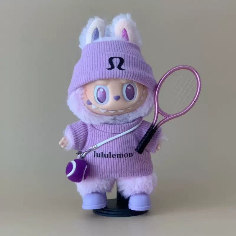 For 17cm Labubu Clothes Fashion Designer Outfits