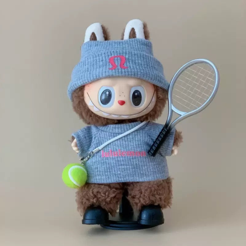 For 17cm Labubu Clothes Fashion Designer Outfits