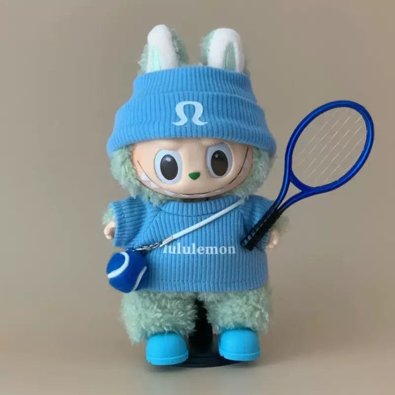 For 17cm Labubu Clothes Fashion Designer Outfits