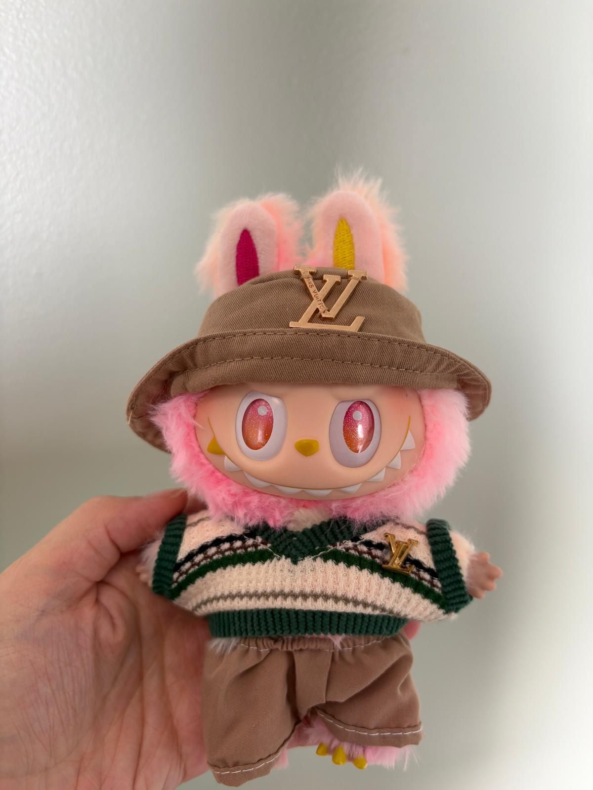 For 17cm Labubu Clothes Fashion Designer Outfits